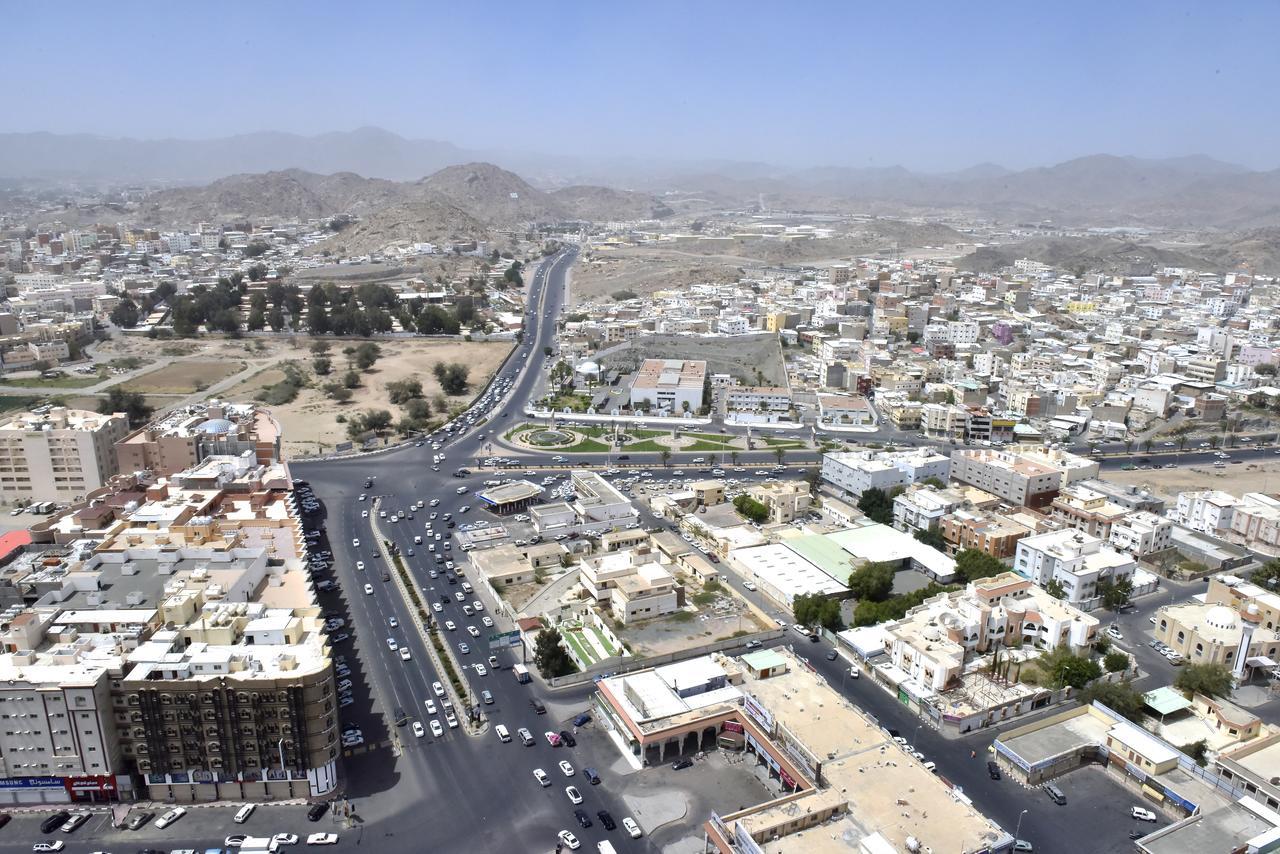 아와리브 인터내셔널 호텔 타이프 외부 사진 Aerial view of Makkah